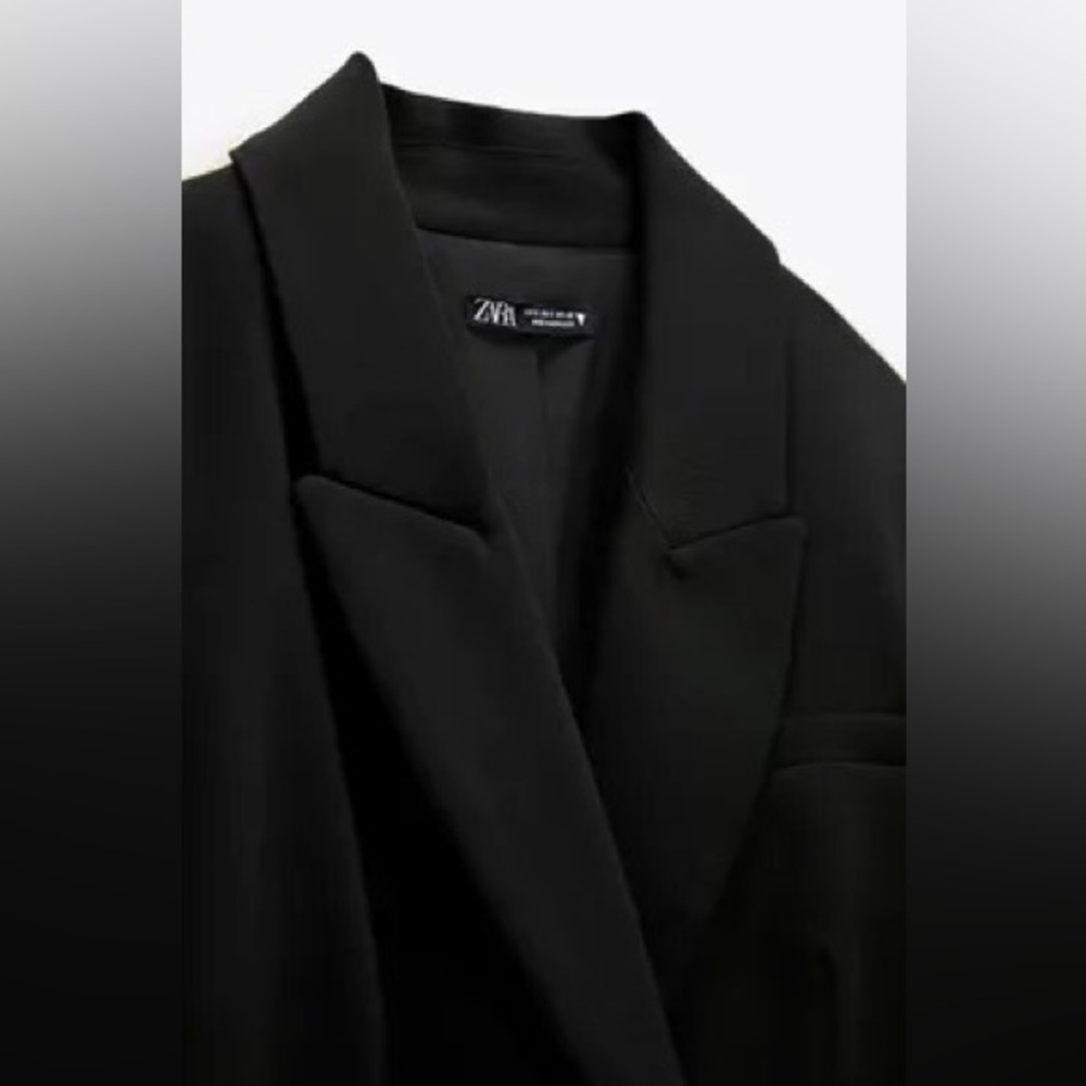 Zara blazer dress, black - Picture 6 of 7